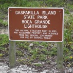 Boca Grande Bike Path - Gasparilla Island State Park Sign