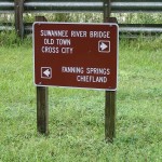 Nature Coast State Trail - Directional Trail Signs