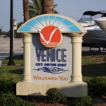 Venetian Waterway Park - Welcome Sign