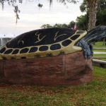 Withlacoochee State Trail - Liberty Park Turtle Sculpture