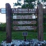 Flatwoods Park Trail Bruce B Downs Entrance Sign