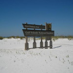 Gulf Islands National Seashore - Sign