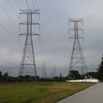 Iron Giants - High Tension Power Lines along Progress Energy Trail