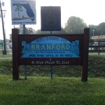 Welcome to Branford Sign