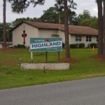 Withlacoochee State Trail - North Highland Estates Sign